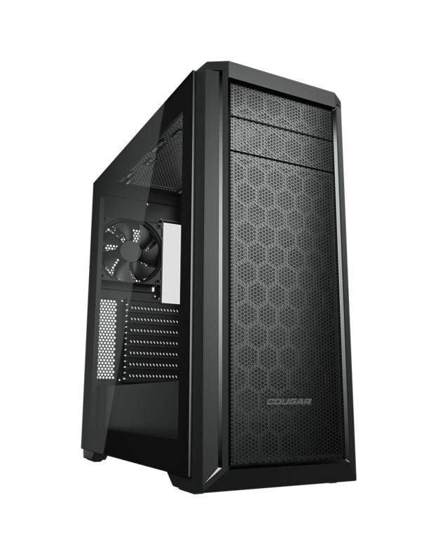 COUGAR | MX330-G Pro | PC Case | Mid Tower / Mesh Front Panel / 1 x 120mm Fan / TG Left Panel