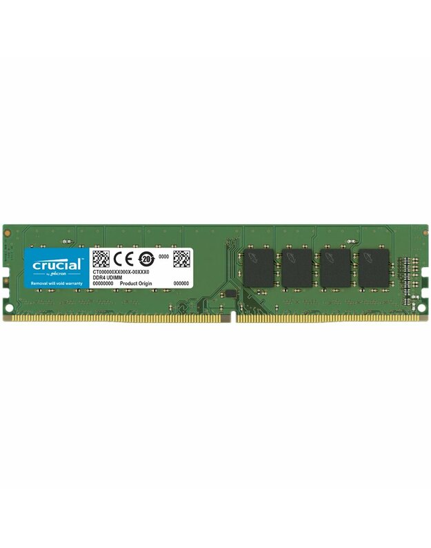 Crucial 16GB DDR4-3200 UDIMM CL22 (8Gbit/16Gbit), EAN: 649528903624