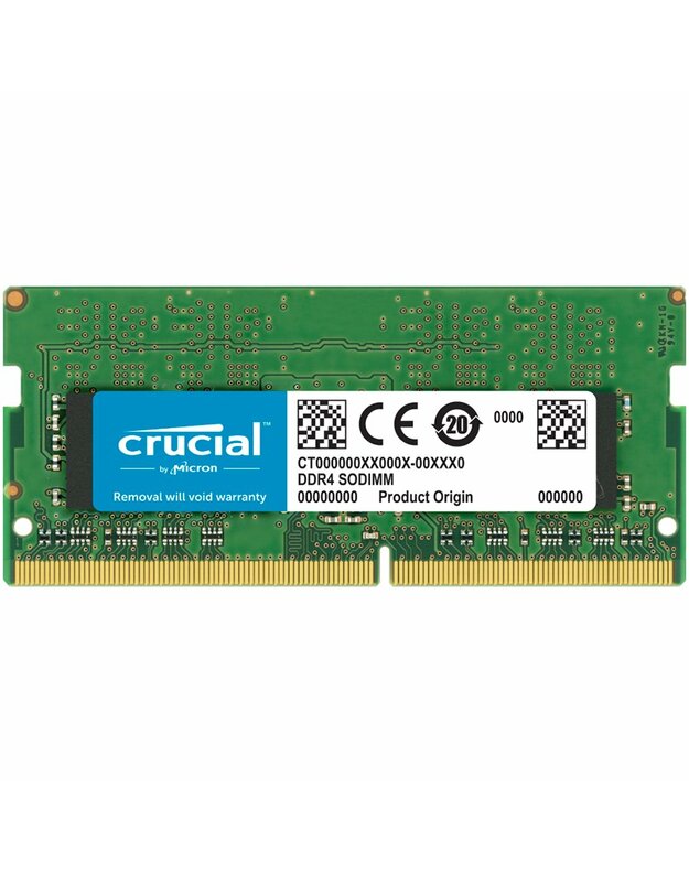 Crucial 32GB DDR4-3200 SODIMM CL22 (16Gbit), EAN: 649528822499