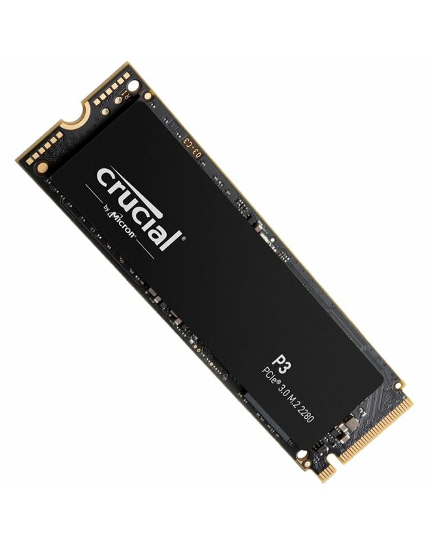 Crucial® P3 1000GB 3D NAND NVMe™ PCIe® M.2 SSD, EAN: 649528918796