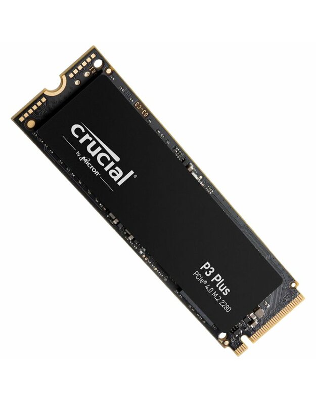 Crucial® P3 Plus 500GB 3D NAND NVMe™ PCIe® M.2 SSD, EAN: 649528918826