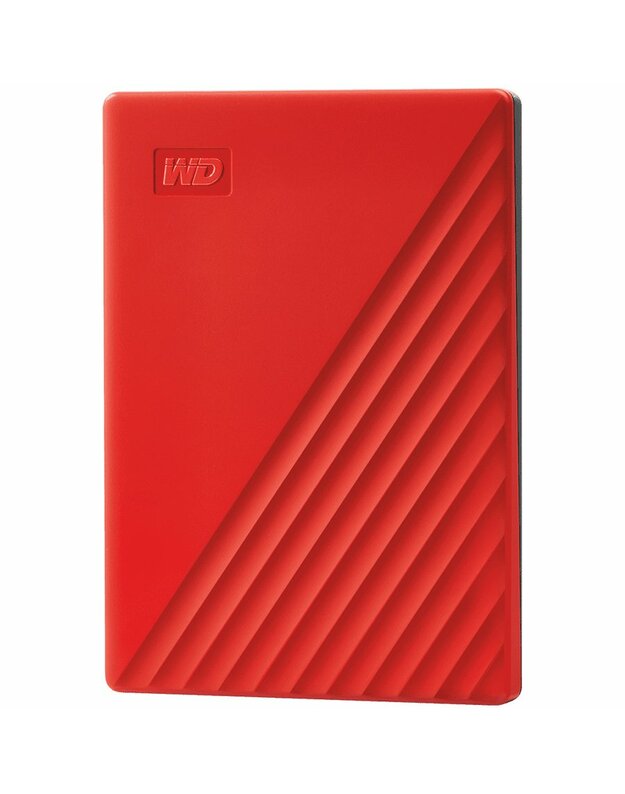 HDD External WD My Passport (2TB, USB 3.2) Red