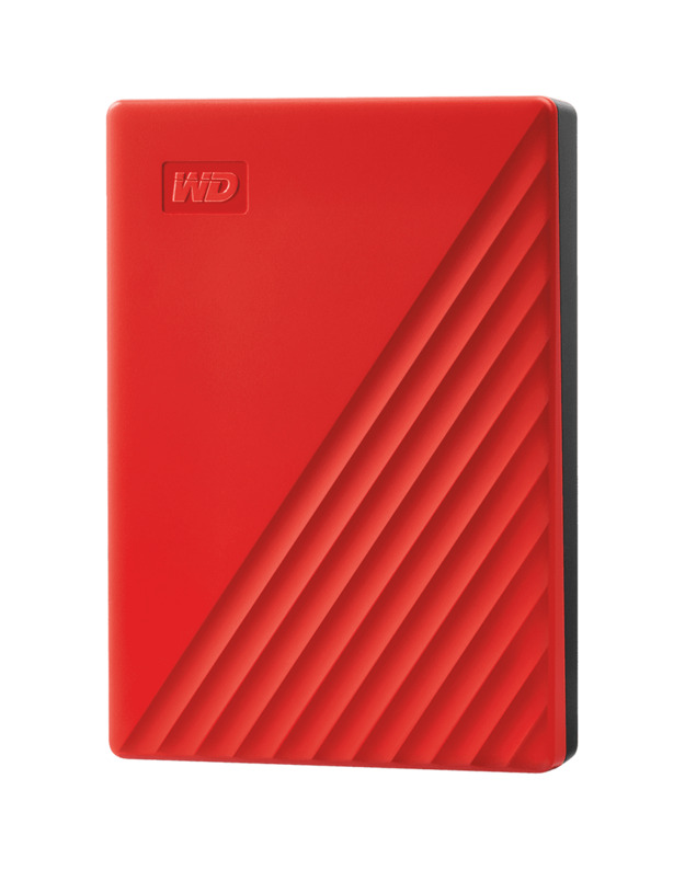 HDD External WD My Passport (4TB, USB 3.2) Red