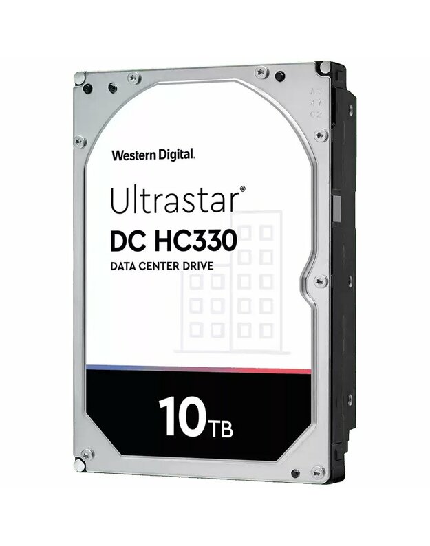 HDD Server WD/HGST ULTRASTAR DC HC330 (3.5’’, 10TB, 256MB, 7200 RPM, SATA 6Gb/s, 512N SE), SKU: 0B42266