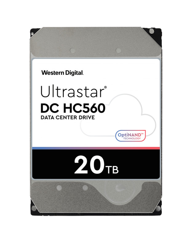 HDD Server WD/HGST ULTRASTAR DC HC560 (3.5’’, 20TB, 512MB, 7200 RPM, SATA 6Gb/s, 512E SE NP3), SKU: 0F38785