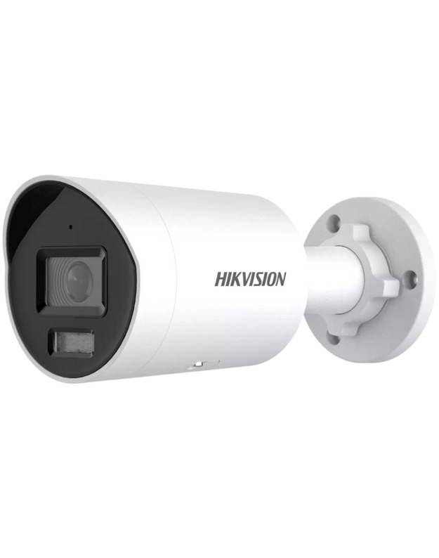 Hikvision 4MP IP Bullet camera, H265+ 1/1.8" progressive CMOS, 2688 × 1520 Effective Pixels, 25fps@1520P, Focal Length 2.8mm FOV 104°, 0.0005Lux@(F1.0,AGC ON), B/W 0 Lux with light