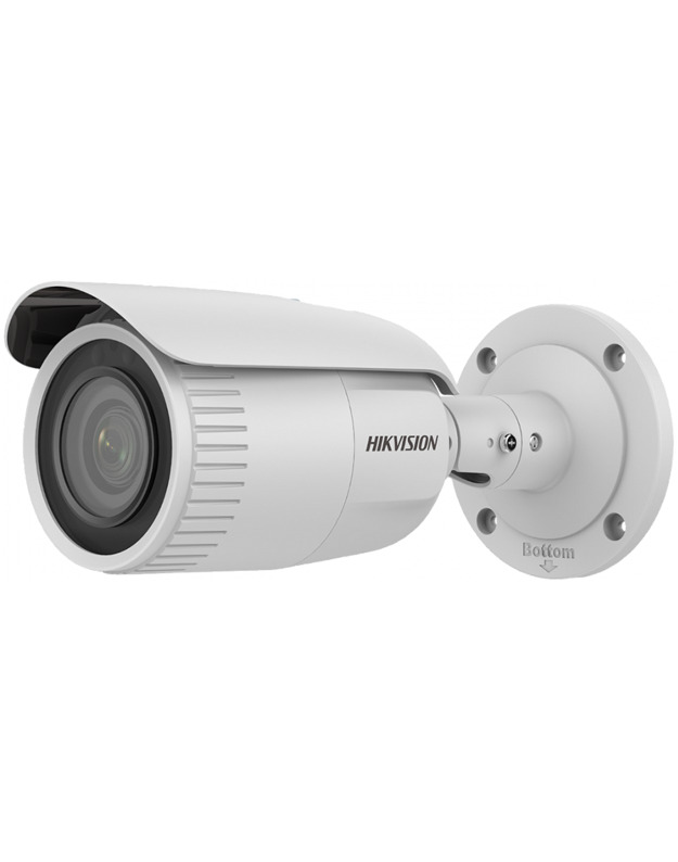 Hikvision 4MP IP Mini Bullet camera, H265+ 1/3" progressive CMOS, 2688 × 1520 Effective Pixels, 25fps@1520P, Focal Length 2.8mm FOV 103°, 0.003Lux@(F1.4,AGC ON), B/W 0 Lux with IR