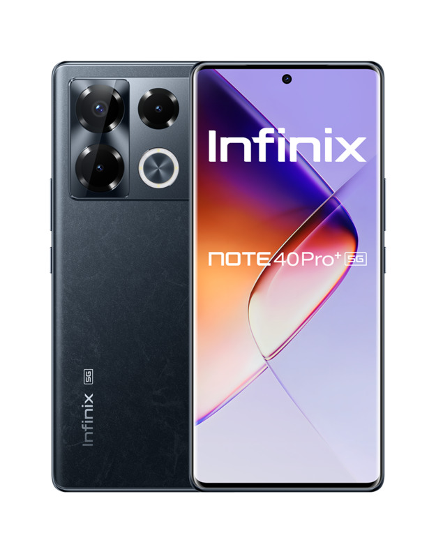 Infinix Note 40 Pro + 5G 12/ 256GB Obsidian Black, MODEL X6851B