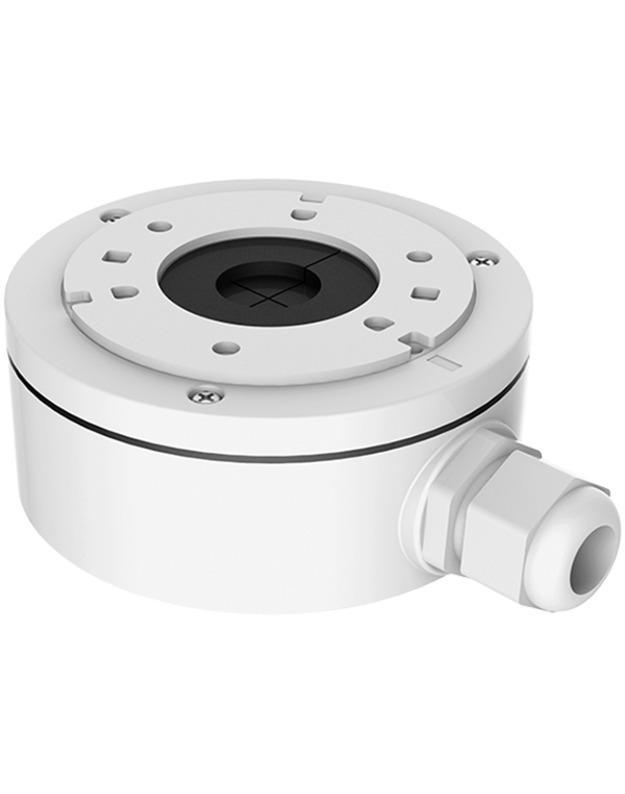 Junction Box for Dome Camera 100mm, aluminium, white