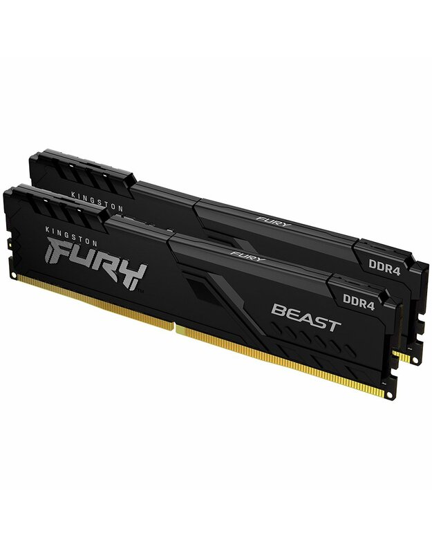 Kingston DRAM 16GB 3600MT/s DDR4 CL17 DIMM (Kit of 2) FURY Beast Black EAN: 740617319781