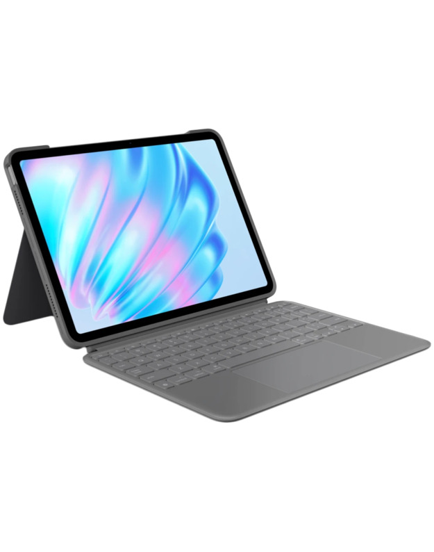 LOGITECH Combo Touch iPad Air 11-inch (M2) - OXFORD GREY - US - INTNL-935OLD948 - US