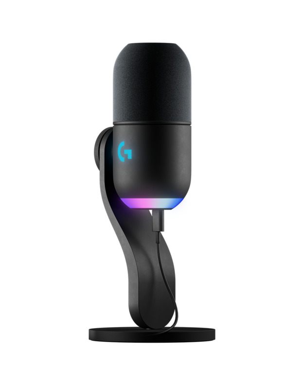 LOGITECH G Yeti GX RGB Gaming Microphone - LIGHTSYNC - BLACK - USB