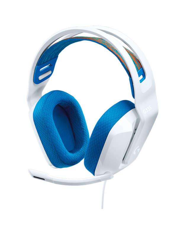 LOGITECH G335 Wired Gaming Headset - WHITE - 3.5 MM