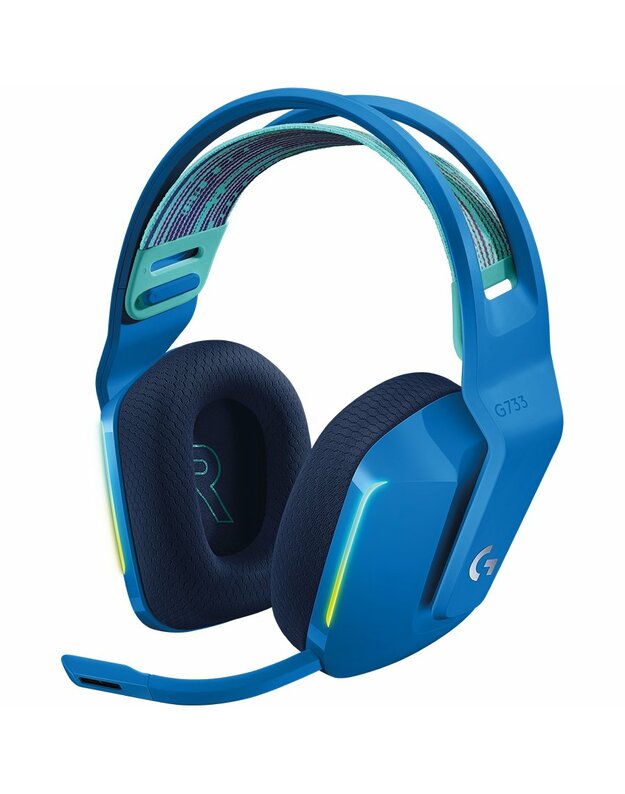 LOGITECH G733 LIGHTSPEED Wireless RGB Gaming Headset - BLUE