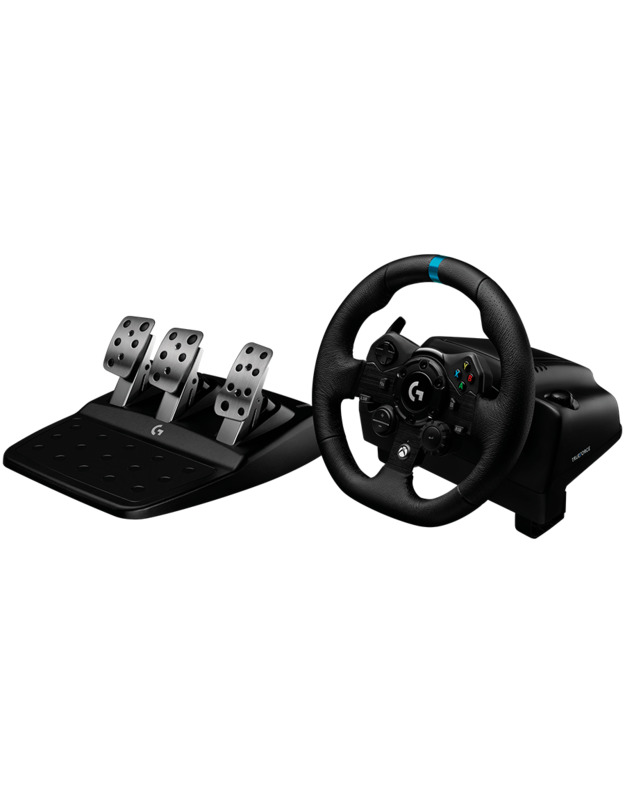 LOGITECH G923 Racing Wheel and Pedals - PC/PS - BLACK - USB