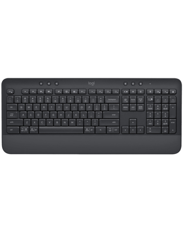 LOGITECH K650 SIGNATURE Bluetooth keyboard - GRAPHITE - NORDIC