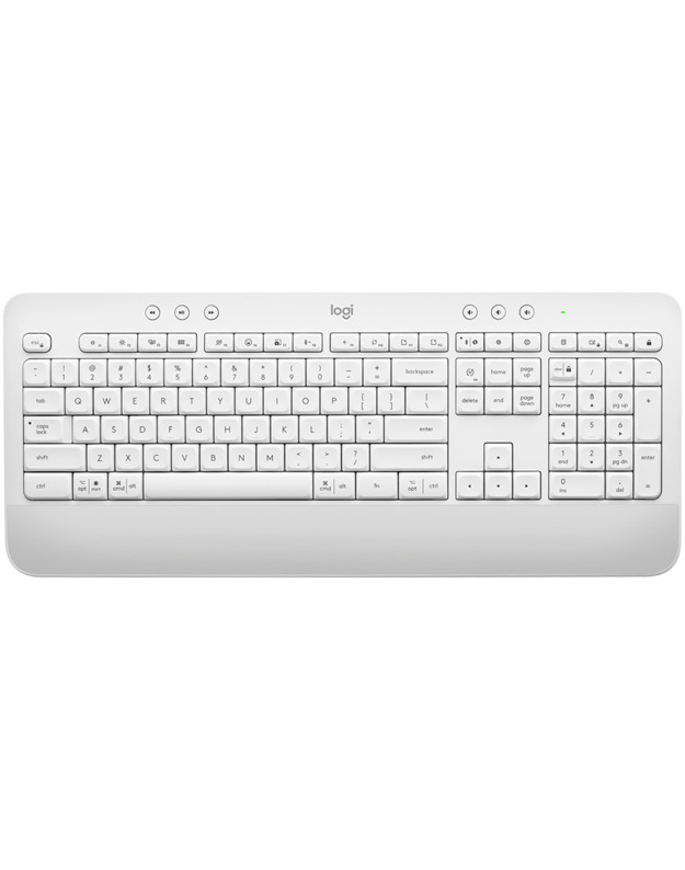 LOGITECH K650 SIGNATURE Bluetooth keyboard - OFF WHITE - NORDIC