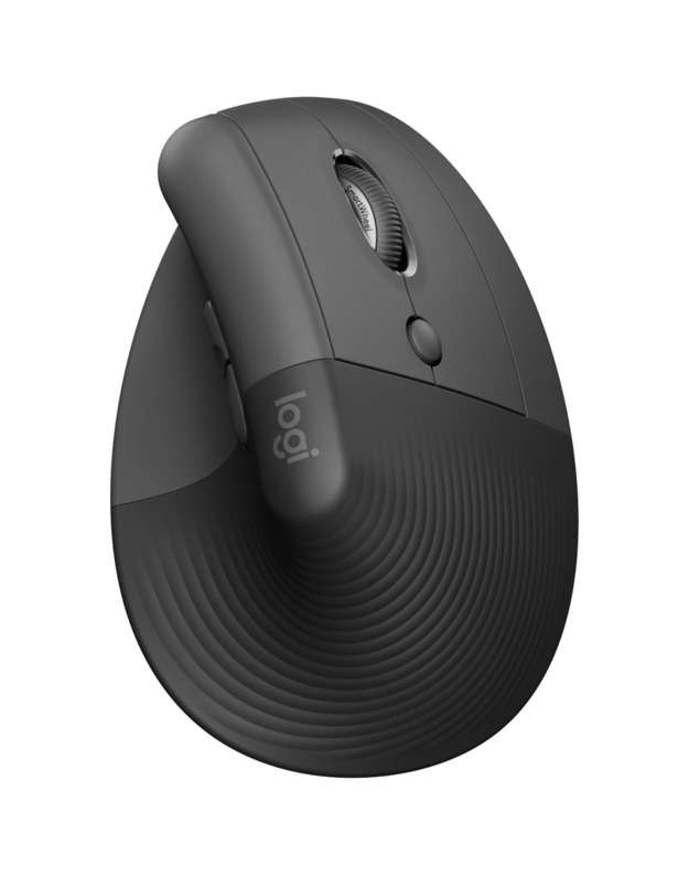 LOGITECH Lift Bluetooth Vertical Ergonomic Mouse - GRAPHITE/BLACK