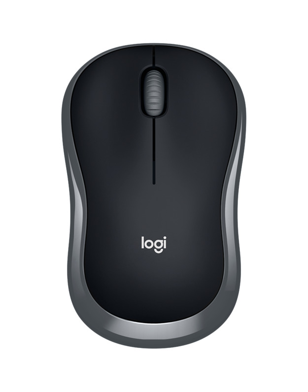 LOGITECH M185 Wireless Mouse - SWIFT GREY - EER2