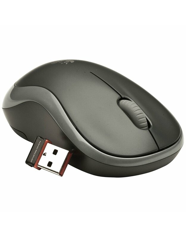 LOGITECH M185 Wireless Mouse - SWIFT GREY - EWR2