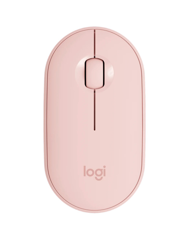 LOGITECH M350S Pebble 2 Bluetooth Mouse - TONAL ROSE