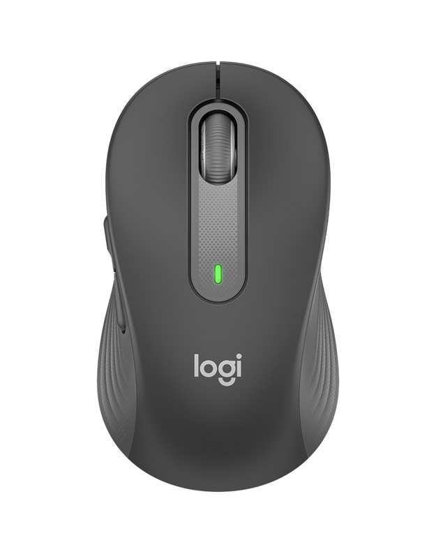 LOGITECH M650L Signature Bluetooth Mouse - GRAPHITE - LEFT