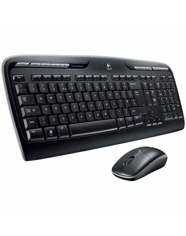 LOGITECH MK330 Wireless Combo - BLACK - NORDIC