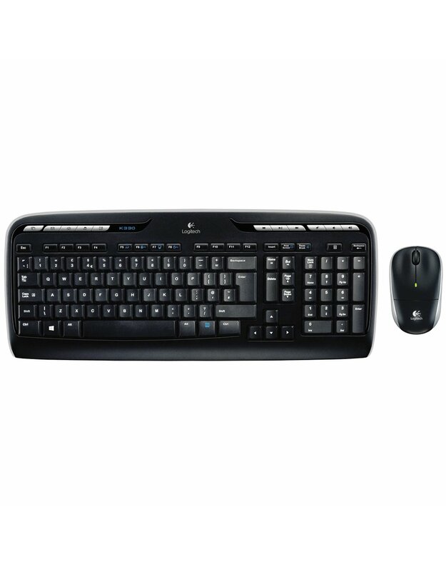 LOGITECH MK330 Wireless Combo - BLACK - US INT