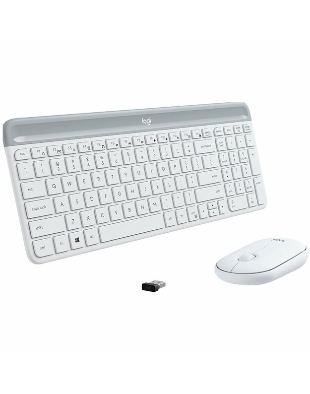 LOGITECH MK470 Slim Wireless Combo - OFF-WHITE - US INT