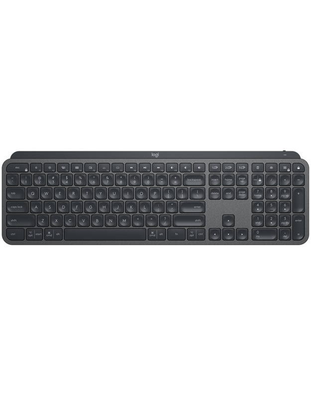 LOGITECH MX Keys S Plus Bluetooth Illuminated Keyboard with Palm Rest - GRAPHITE - US INT