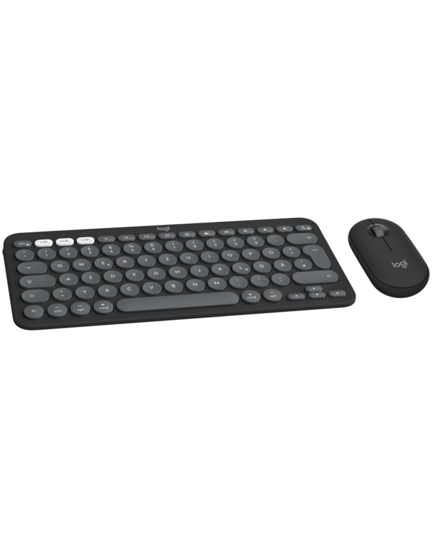 LOGITECH Pebble 2 for MAC Bluetooth Keyboard Combo - TONAL GRAPHITE - US INT