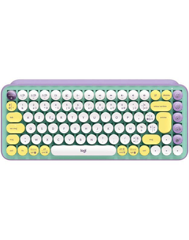 LOGITECH POP Keys Bluetooth Mechanical Keyboard - DAYDREAM_MINT - NORDIC