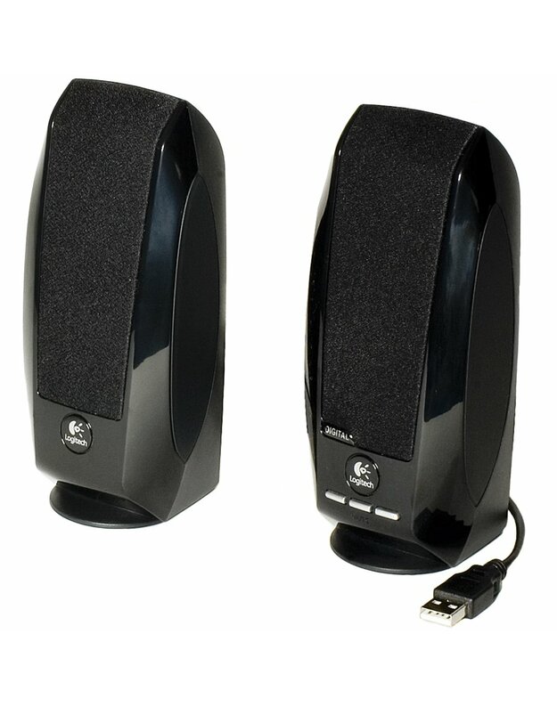 LOGITECH S150 Stereo Speakers - BLACK - USB - B2B