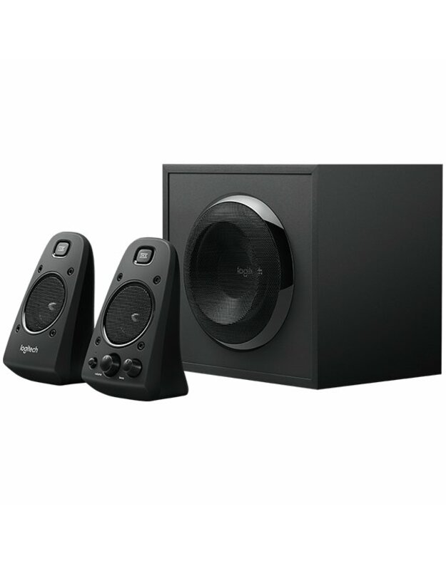 LOGITECH Z625 THX Speaker System 2.1 - BLACK - 3.5 MM/Optical