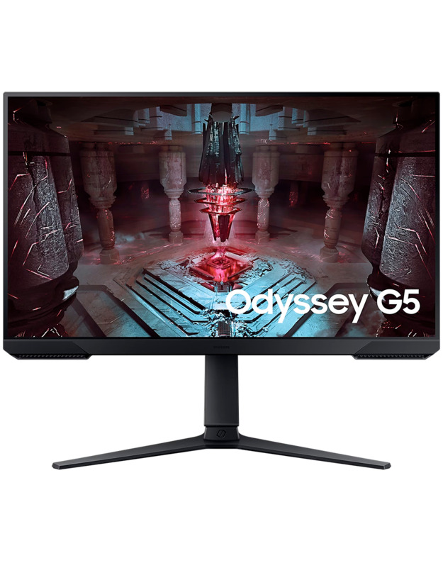 Monitor LED Samsung LS27CG510EUXEN Odyssey G51C, 27" WQHD FLAT 16:9 (2560x1440) VA 165Hz, 300 cd/㎡, 3000:1, HDR10, 1ms (MPRT), 178/178, FS Premium, 1xDP 2xHDMI, 3.5 Jack, Tilt/Pivot/Swivel/HeightAdj (120mm), VESA 100x100, 2Y