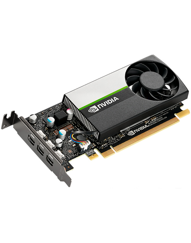 PNY GPU NVIDIA T400 4GB GDDR6 64bit, 1.094 TFLOPS, 30W, 3x mDP, Low Profile, 1 fan, 1 slot