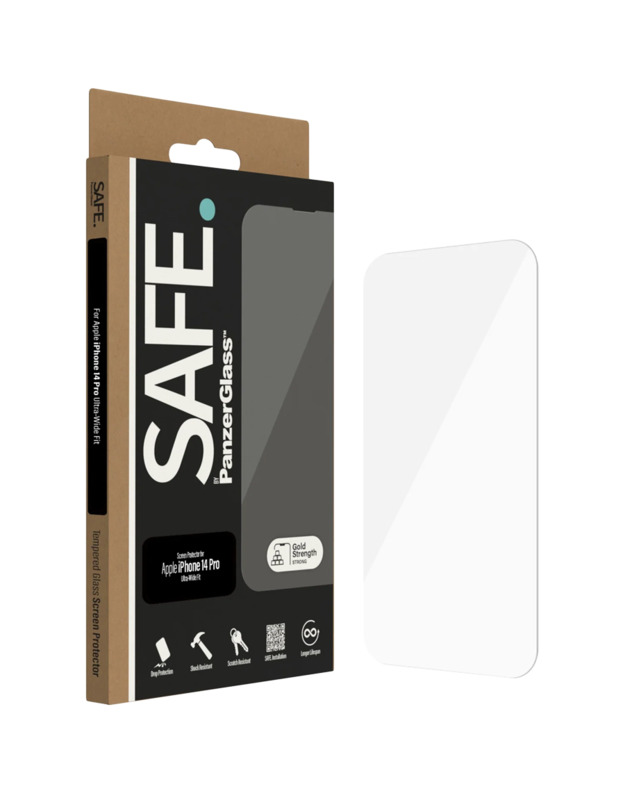 SAFE. by PanzerGlass Screen Protector Apple iPhone 14 Pro | Ultra-Wide Fit