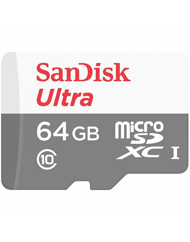 SanDisk Ultra microSDXC 64GB 100MB/s Class 10 UHS-I, EAN: 619659185077