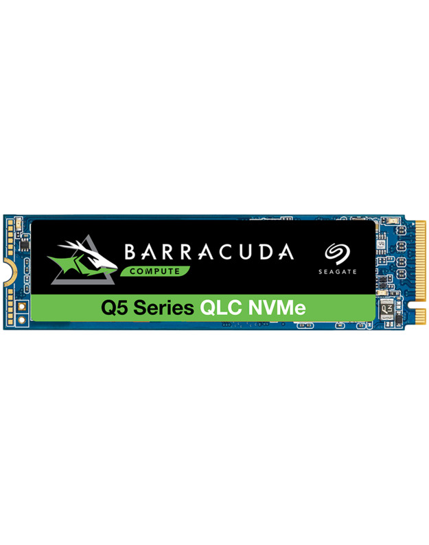 Seagate BarraCuda Q5, 2TB SSD, M.2 2280-S2 PCIe 3.0 NVMe, Read/Write: 2,400 / 1,800 MB/s, EAN: 8719706027731