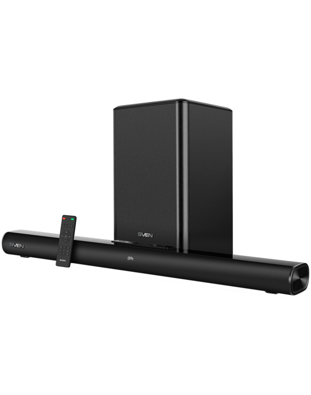 Soundbar SB-2200D, black (300W, DolbyDigital, Bluetooth, HDMI, RC, Optical, USB, display, wireless subwoofer)