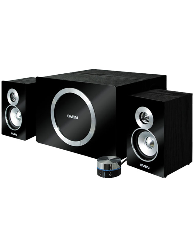 Speakers SVEN MS-1085, black (46W, wired RC unit)