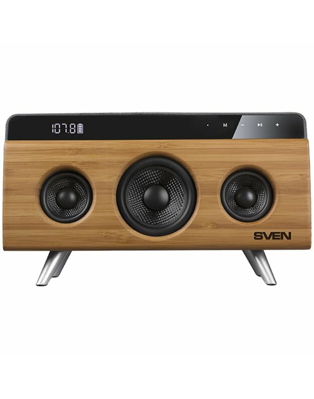 SVEN HA-930 30W; LED display; Wired connection possibility; USB support; FM radio; Bluetooth