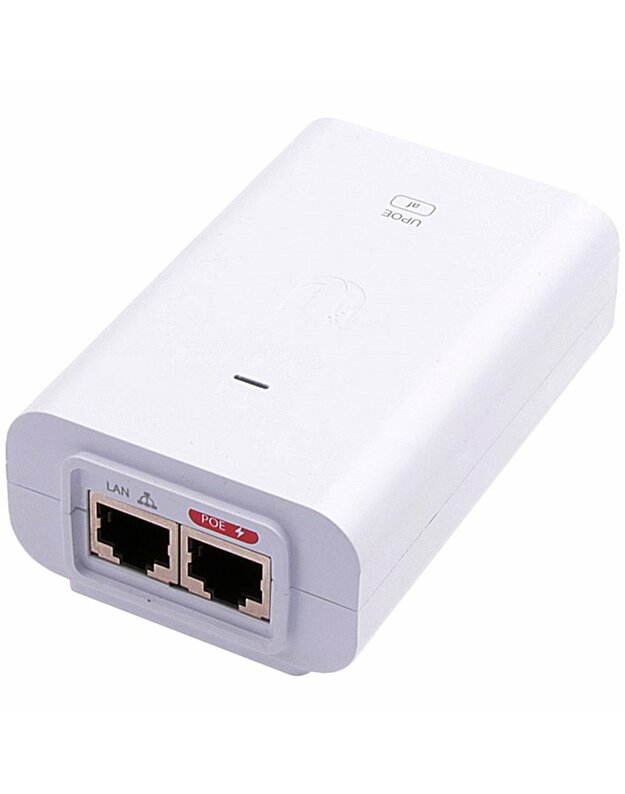 U-POE-AF is designed to power 802.3af PoE devices. U-POE-AF delivers up to 15W of PoE that can be used to power U6-Lite-EU and other 802.3af devices, while also protecting against electrical surges (ESD)