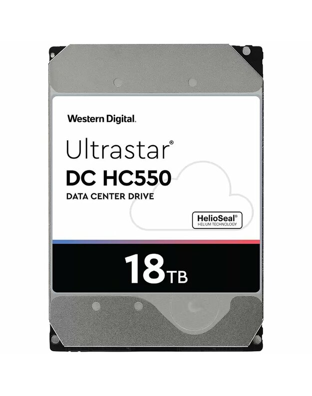 Western Digital Ultrastar DC HDD Server (3.5in 26.1MM 18TB 512MB 7200RPM SATA ULTRA 512E SE NP3 DC HC550) SKU: 0F38459