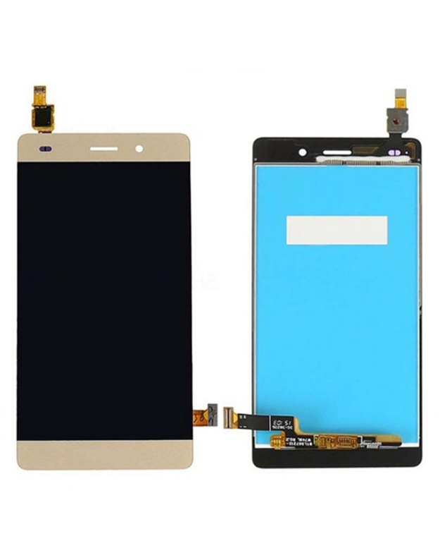 Ekranas LCD Huawei P8 Lite (auksinis) restauruotas