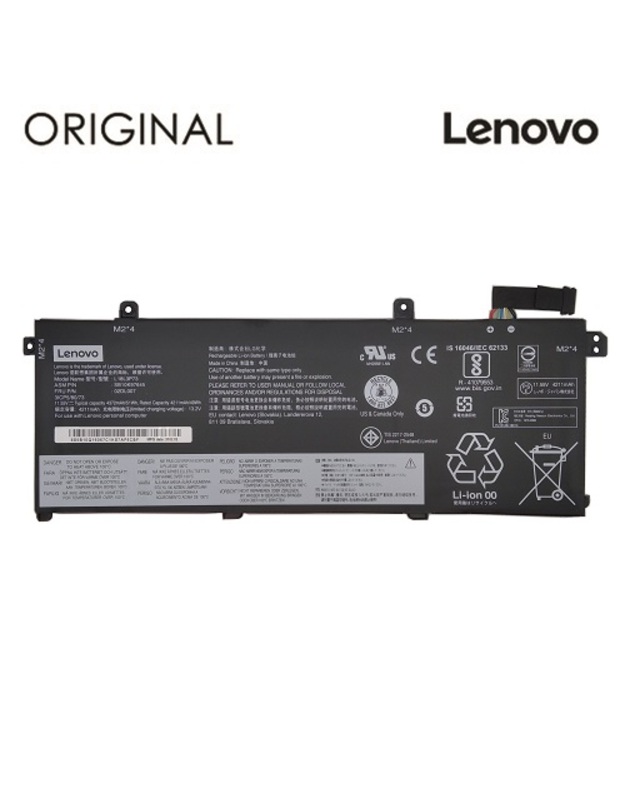 Nešiojamo kompiuterio baterija LENOVO L18L3P73, 4211mAh, Original