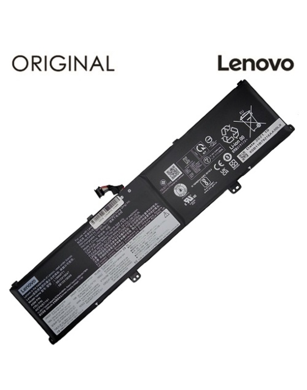 Nešiojamo kompiuterio baterija LENOVO L19C4P71, 5235mAh, Original