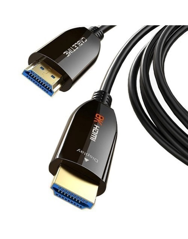 Optinis kabelis HDMI - HDMI, AOC, 8K, 60Hz, 100m, 48Gbps, 2.1 ver