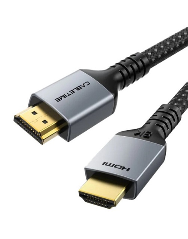 Premium klasės kabelis HDMI - HDMI 8K, UHD, 1m, 2.1 ver