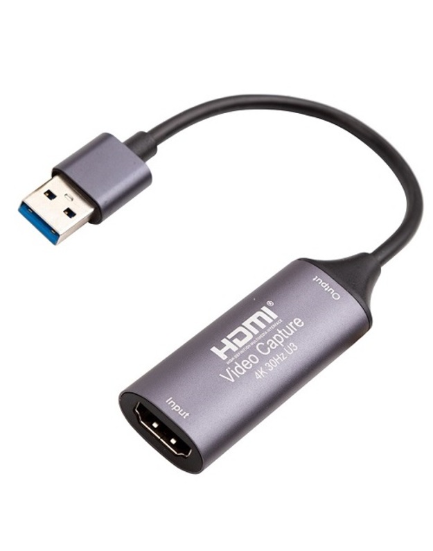 Vaizdo fiksavimo įrenginys HDMI 4K/30Hz į USB3.0 Type-A